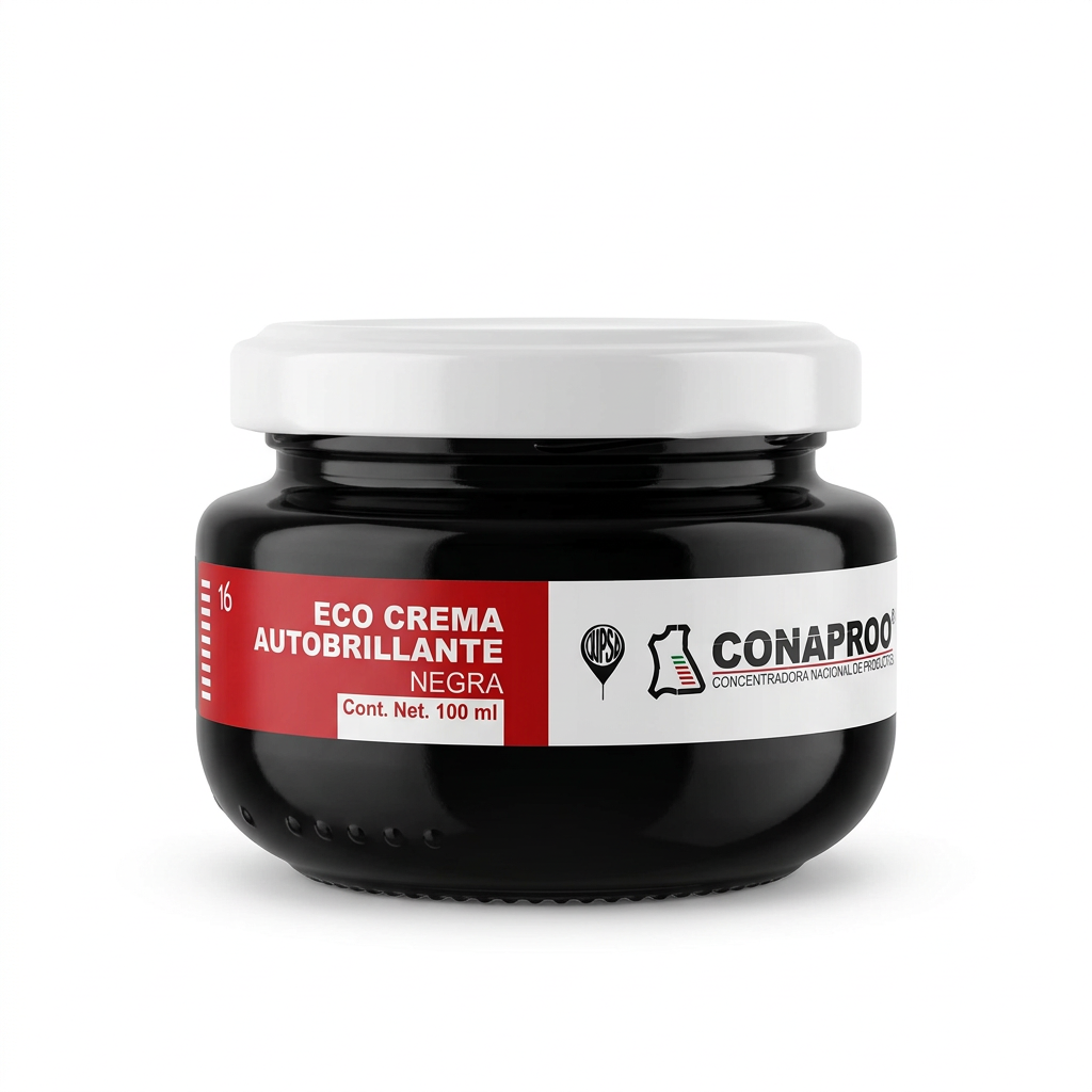 Eco Crema Autobrillante Negra