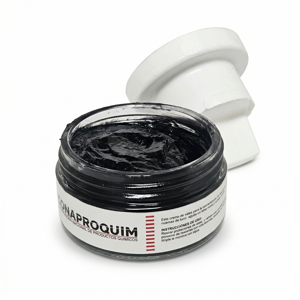 Eco Crema Autobrillante Negra con Esponjilla