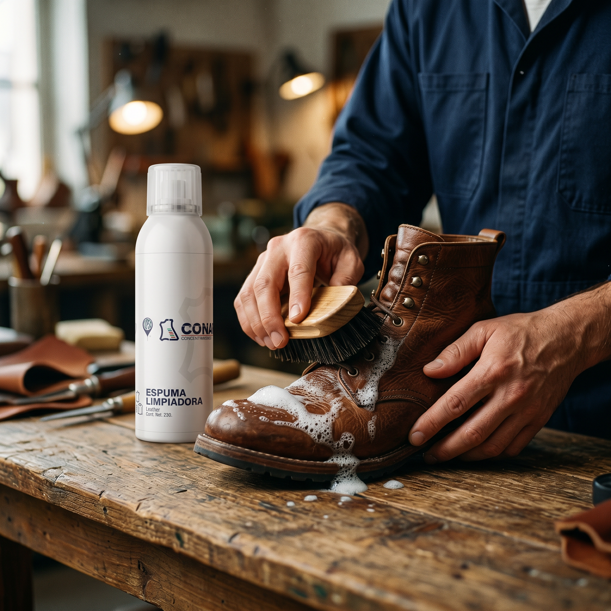 Espuma Limpiadora Leather